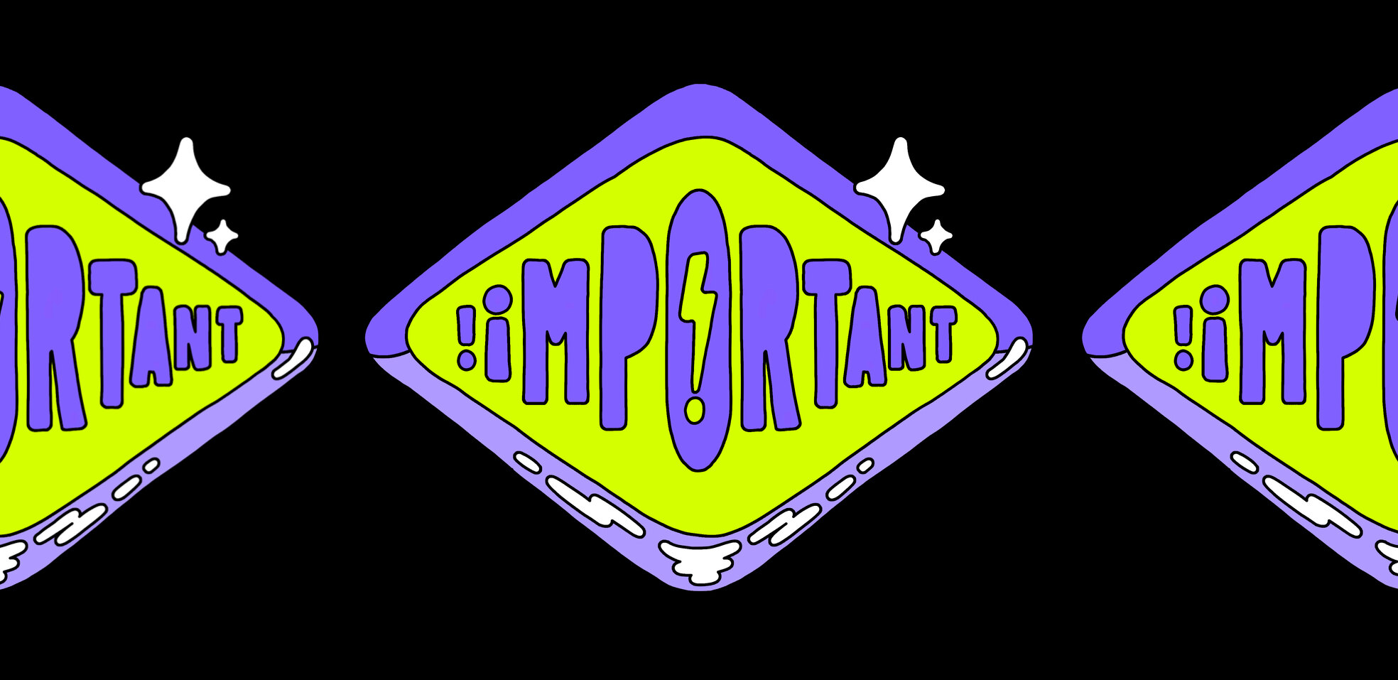 Sticker Important