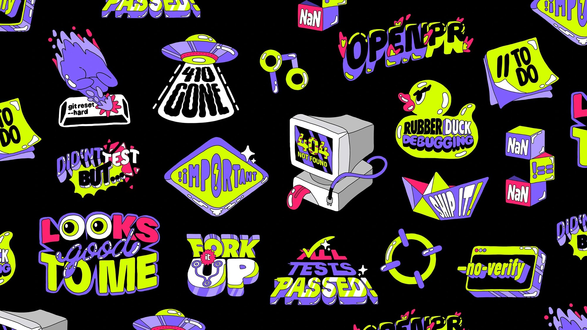 Pattern de stickers