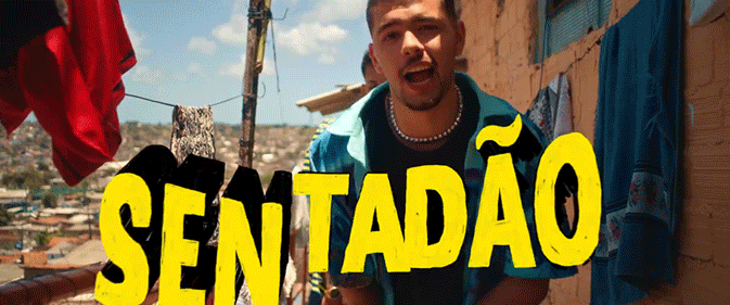 Frame animado do clipe
